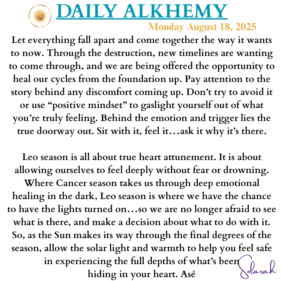 Daily ALKHEMY