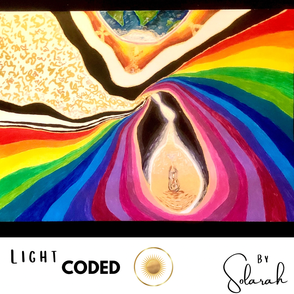 LIGHT CODE SHARE & MOONRISE MUSING 88: Birthing A Whole New World Ain't For The Faint Of Heart....